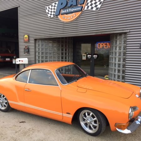 Karmann Ghia fraichement restaurée par un de nos clients !