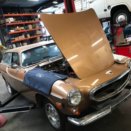 Montage Carburateur Volvo P1800 ES