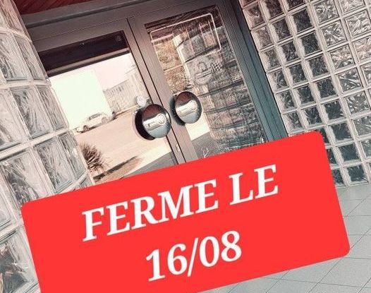 FERMETURE / CLOSED 16/08/2024